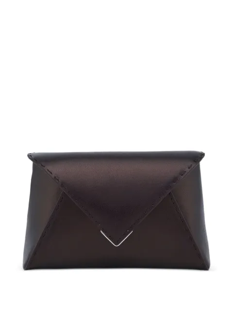 Tyler Ellis small Lee Pouchet leather clutch bag Black T250RL208P