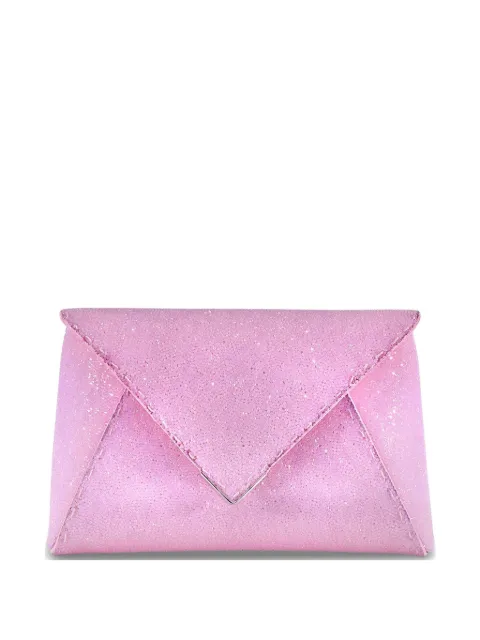 Tyler Ellis small Lee Pouchet Swarovski crystal-embellished clutch bag Pink T250SW