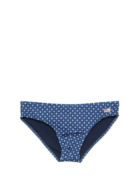 MC2 Saint Barth Cayo floral-print swimming trunks Blue CAYO001