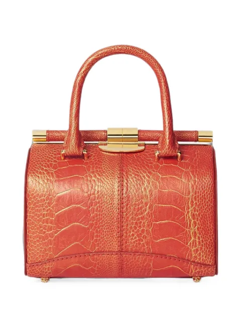 Tyler Ellis small Jamie Doctor leather tote bag Orange T255OSH801O