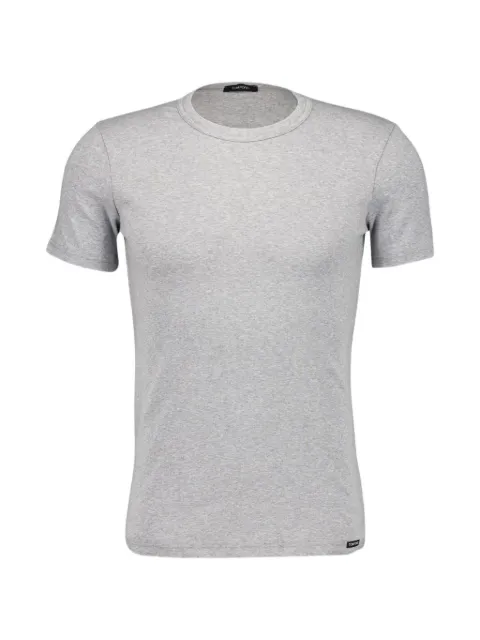 TOM FORD crew-neck T-shirt Grey T4M081040098