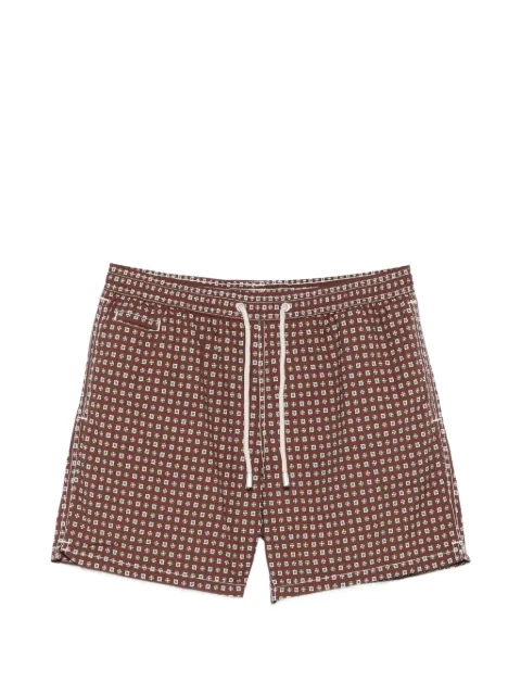 MC2 Saint Barth Lighting Micro Stretch swim shorts Brown LIG0016