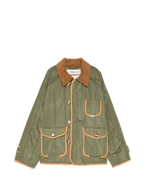 SS DALEY Durham quilted jacket Green SSDMA25029
