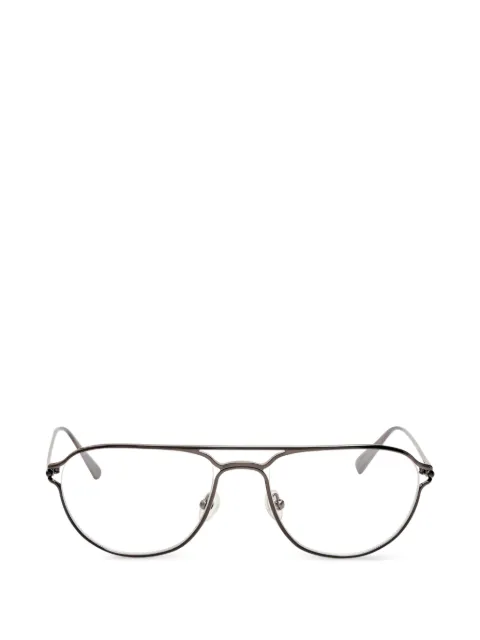 Jacquemus double-bridge pilot-frame glasses Grey JAC173