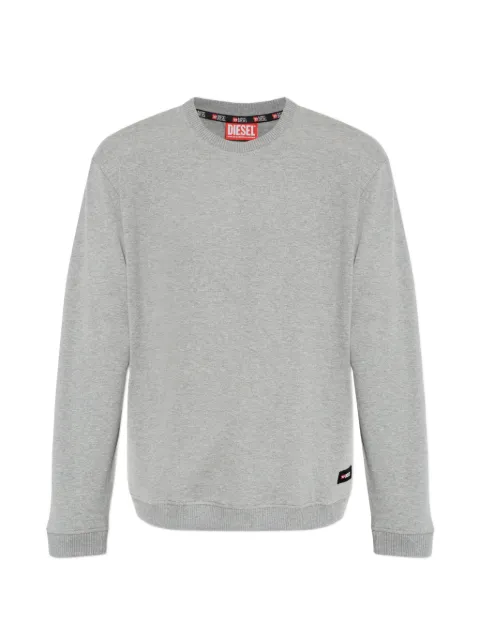 Diesel Willy-D-Core logo-patch sweatshirt Grey A227770SIBH