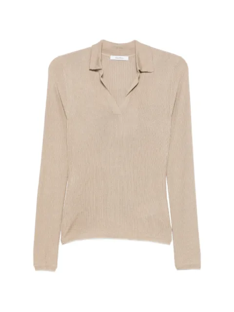 Max Mara ribbed-knit Fergo sweater Neutrals 2621366101