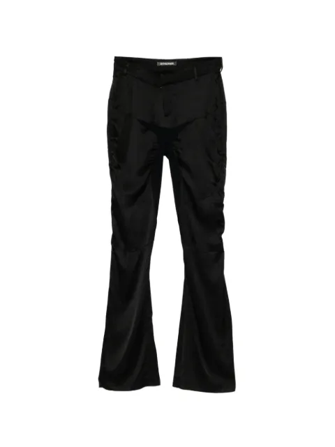 Ottolinger satin-finish panelled trousers Black 11120461103