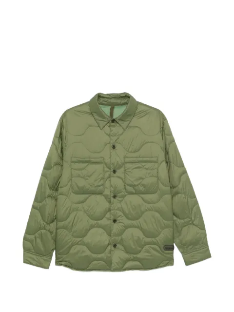 PS Paul Smith quilted packable buttoned jacket Green M2RA131W22713