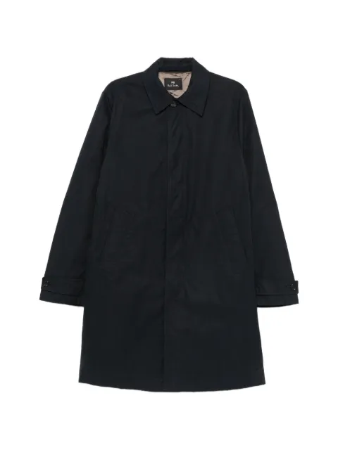 PS Paul Smith button-up single-breasted coat Blue M2RA134W22090