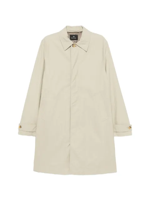 PS Paul Smith single-breasted buttoned coat Neutrals M2RA134W22090