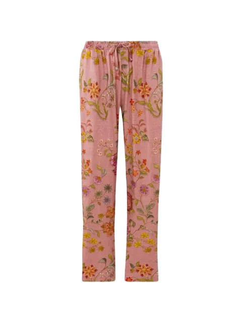 PIP STUDIO Belin floral-print drawstring trousers Pink 51600589