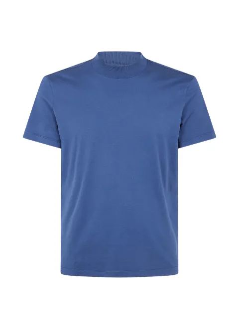 GIRELLI BRUNI mock-neck short-sleeve T-shirt Blue G222CO