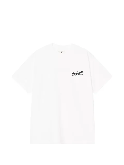 Carhartt WIP S/S Pup logo-print cotton T-shirt White I03753702XX