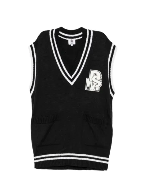Dover Street Market x Kei Ninomiya patched vest Black DSM01N002