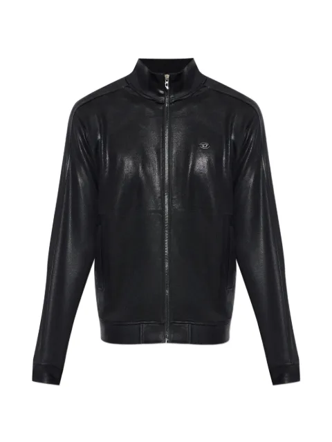 Diesel S-Glossy zip-up sweatshirt Black A226310NJCD