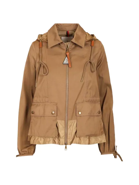 Moncler Adenium hooded jacket Brown L10931A001285996F