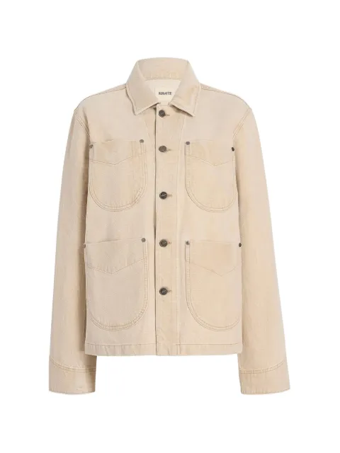 KHAITE Wyatt jacket in dumas Neutrals 1192926068