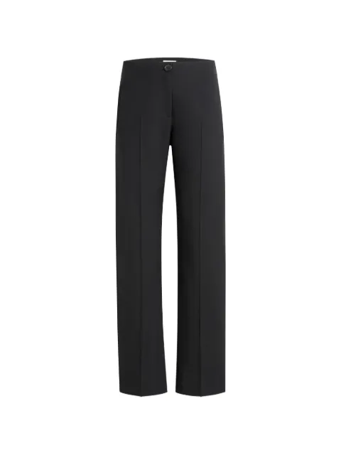 KHAITE Mita pant in black wool Black 3211587