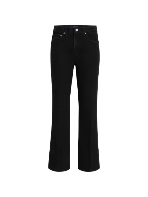 KHAITE flared-leg cotton jeans Black 1187913091091