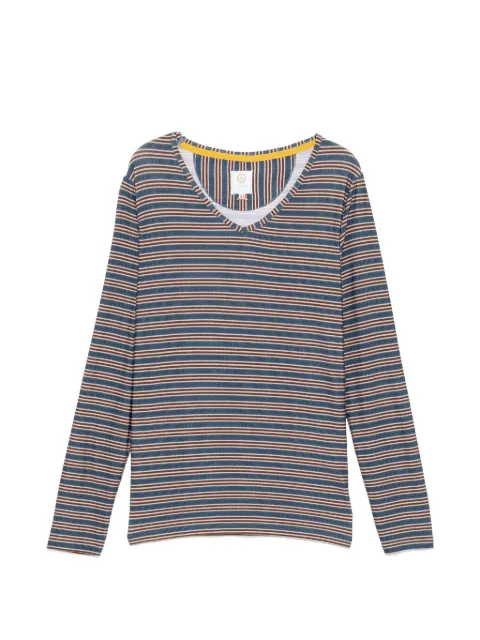 PIP STUDIO striped long-sleeve top Blue 51511789
