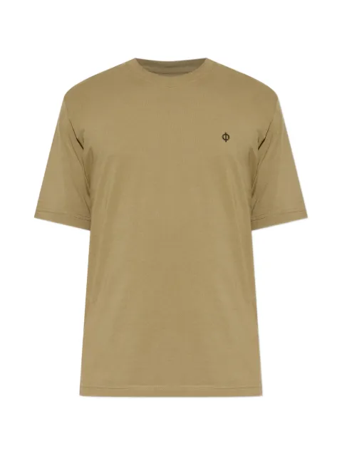 SAMSOE SAMSOE Saotto embroidered-logo T-shirt Green M25200076