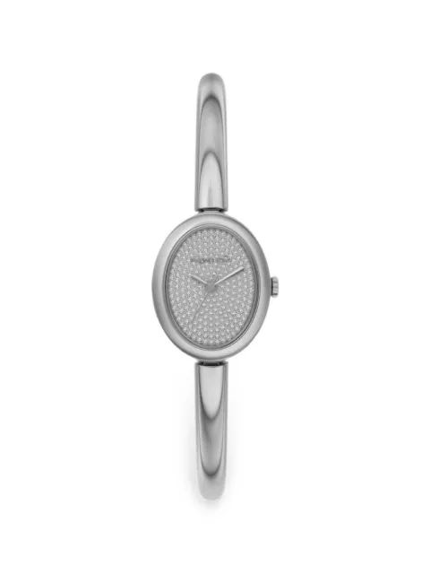Michael Kors Petite Maude rose silver-tone bangle watch Silver MK7595