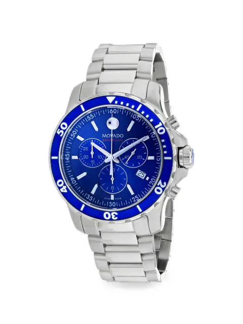 Movado Series 800 chronograph watch Blue 2600141