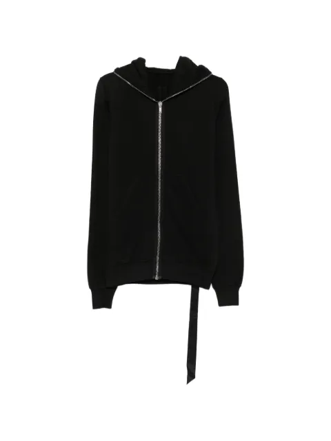 Rick Owens DRKSHDW Gimp zip-up hoodie Black DU02F6291FP