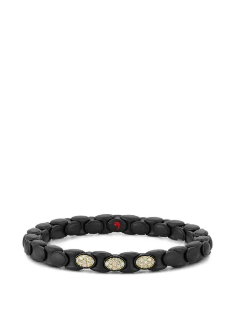 Roberto Demeglio Anaconda diamond bracelet Black ANC4NS3DBOG