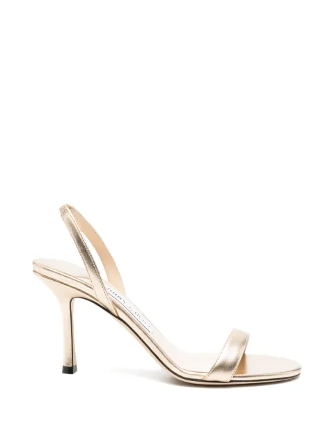 Jimmy Choo Jenn slingback sandals Gold JENN85MNA