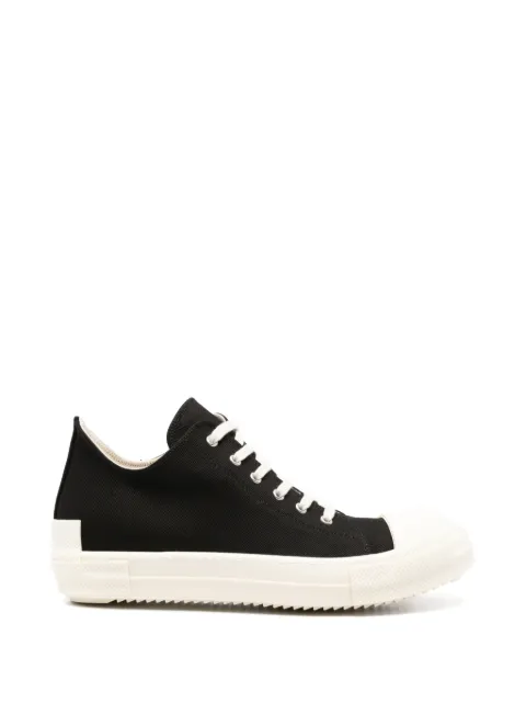 Rick Owens DRKSHDW Low Sneaks lace-up sneakers Black DU02F6802DOEH1