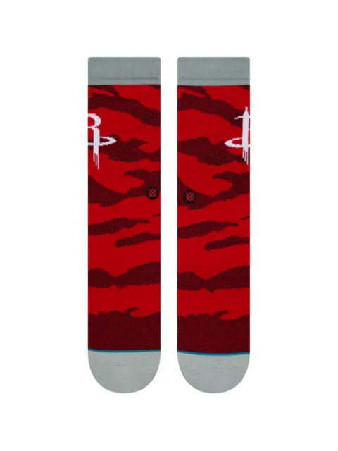 Stance x NBA Houston Rockets camo-print socks Red M558B19ROCRED