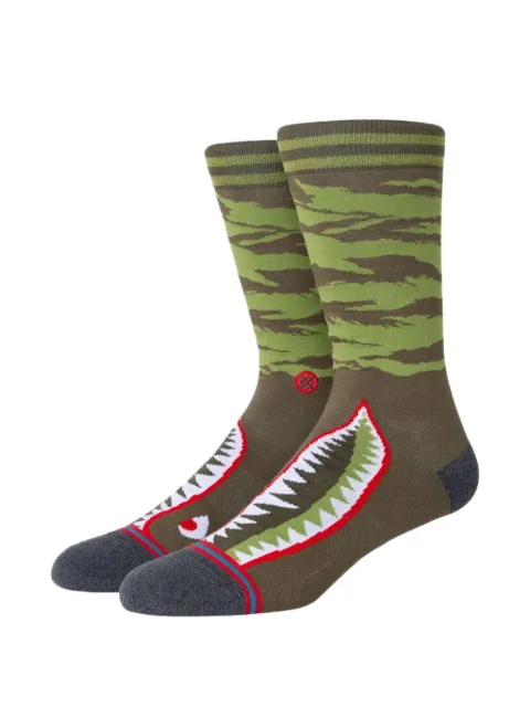 Stance Warbird crew socks Brown A545C20WAROLV