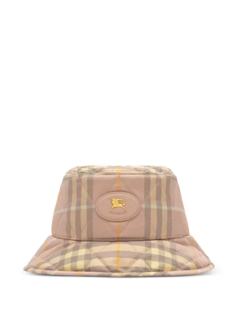 Burberry quilted Horseshoe bucket hat Pink 8127076