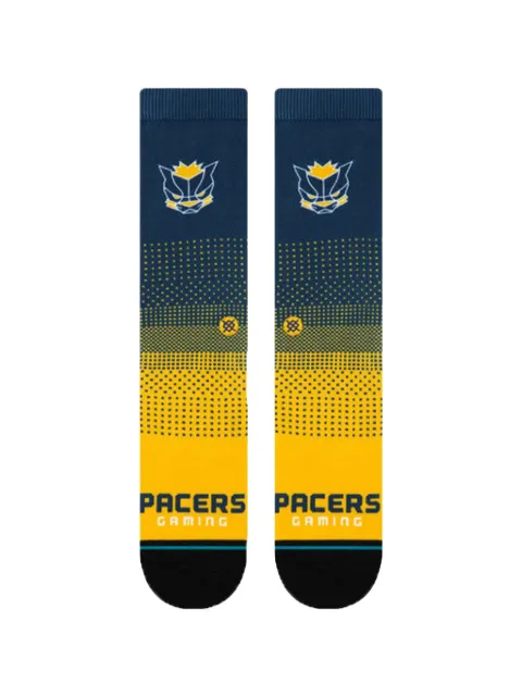 Stance x NBA Indiana Pacers Gaming 2K crew socks Blue M558A19PAG