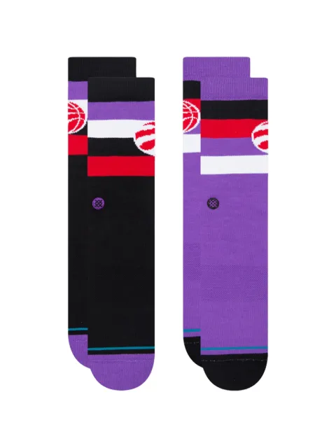 Stance x NBA Toronto Raptors crew socks Black A555C22RPTRED