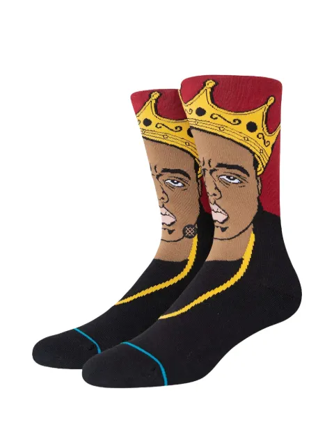 Stance x The Notorious B.I.G. Resurrected crew socks Black A545D21BIGBLK