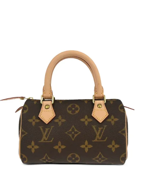 Louis Vuitton Pre-Owned 2009 mini Speedy Monogram tote bag Brown NQ01614