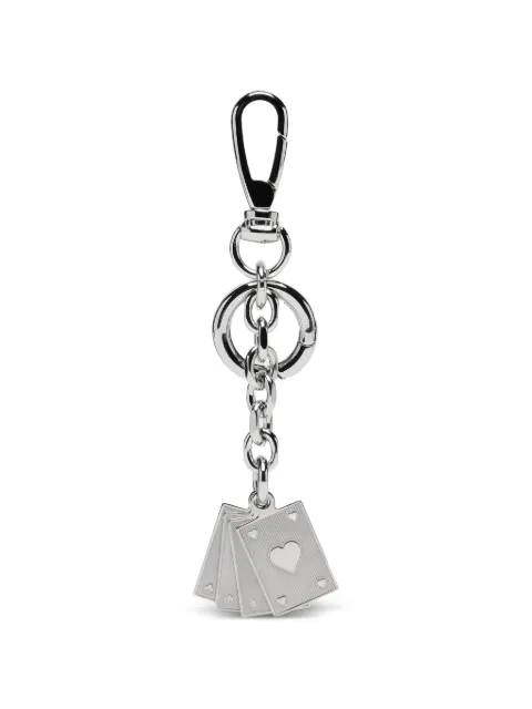 Maison Margiela playing-cards keyring Silver SA1UA0021P8834