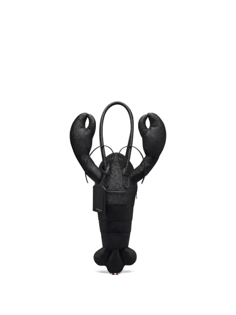 Thom Browne lobster-motif leather tote bag Black UAG010A00198