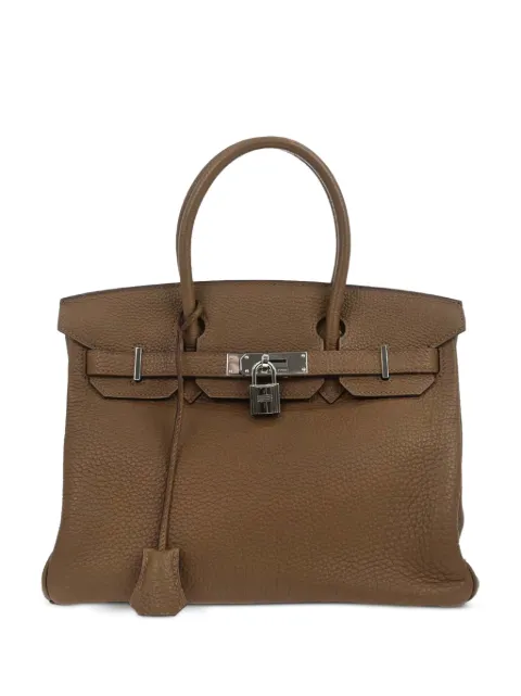 Hermès Pre-Owned 2009 30 Birkin tote bag Brown 156207