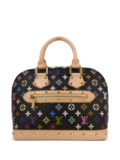 Louis Vuitton Pre-Owned 2003 Alma Monogram Multicolor tote bag Black 146375