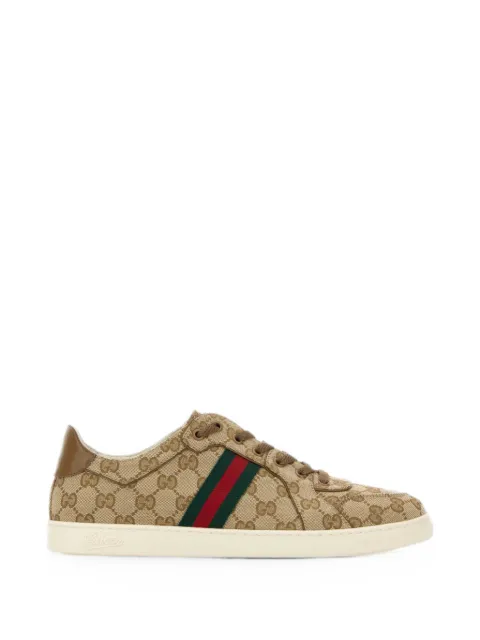 Gucci Stretch low-top sneakers Neutrals 871608FAF48