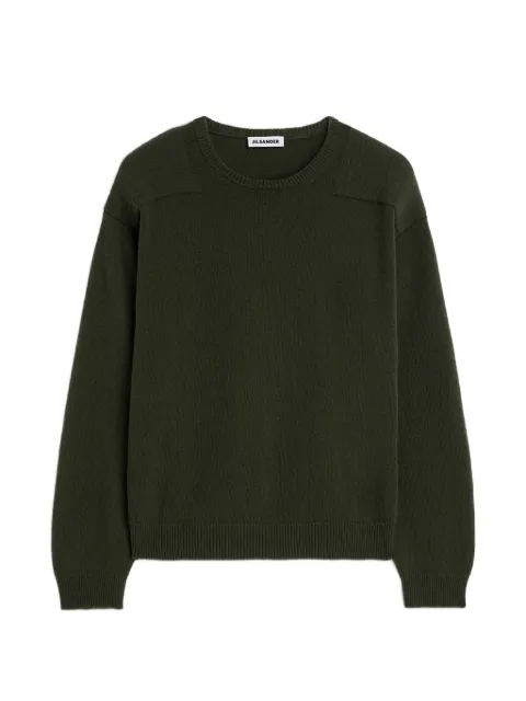Jil Sander drop-shoulder sweater Green J22GP0294J14851