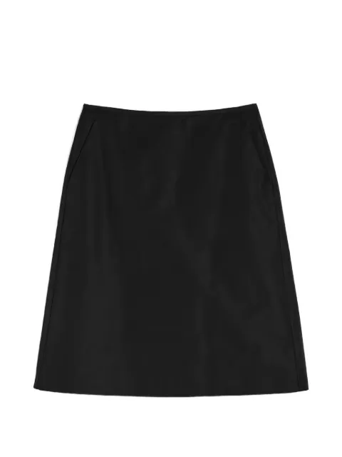 Jil Sander A-line midi skirt Black J02MA0391J70252