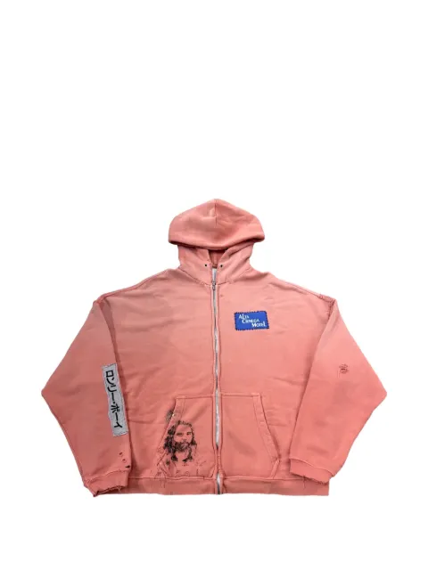 Paly Alta Cienega zip-up hoodie Pink 4U007Q1010