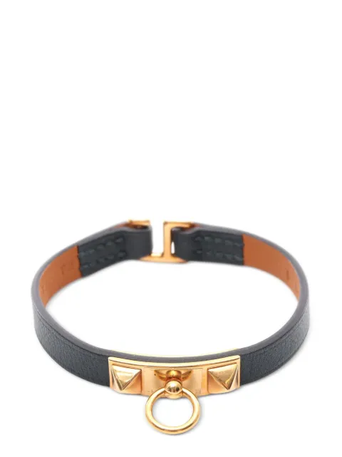 Hermès Pre-Owned 2023 Swift Rivale Mini Bracelet T2 costume bracelet Green TSCCS1C4Z1F79AJY