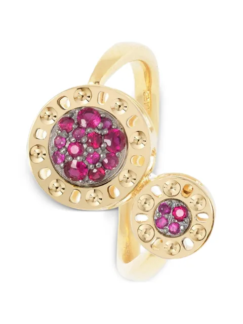Officina Bernardi small Senzatempo Essence ruby ring Gold SENZATEMPOESSENCERING2YGOLDRUBY