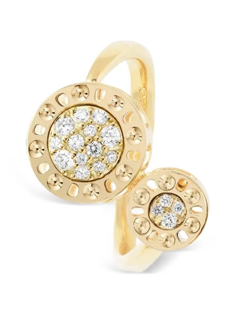 Officina Bernardi small Senzatempo Essence diamond ring Gold SENZATEMPOESSENCERING2YGOLDDIAMONDWHITE