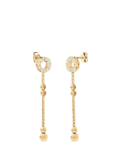 Officina Bernardi Empire S diamond drop earrings Gold EMPIRESEARRINGDYGOLDDIAMONDWHITE